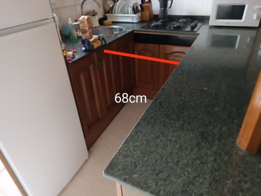 espacio libre cocina
