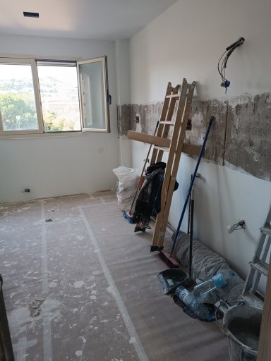 enyesado demolición